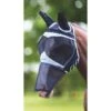 Shires Fine Mesh Fly Mask W/Ears & Nose - Black -Equestrian Supplies Shop 509523 800 800