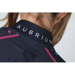 Shires Aubrion Women's Hyde Park Cross Country Shirt - Pink Spot -Equestrian Supplies Shop 512816 800 800