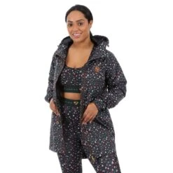 Shires Aubrion Women's Hackney Rain Jacket - Brush Stroke