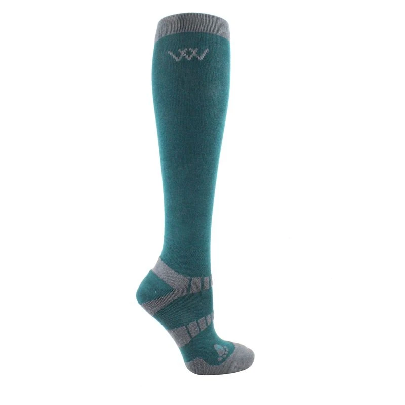 Woof Wear Long Bamboo Sock 2 Pairs - British Racing Green 3 Woof Wear Long Bamboo Sock 2 Pairs - British Racing Green