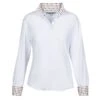 Ovation Women's Jorden Full Snap Show Shirt - White/Confetti Dots -Equestrian Supplies Shop 516704 800 800