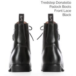 Tredstep Donatello Lace Paddock Boot - Black -Equestrian Supplies Shop 517135 800 800