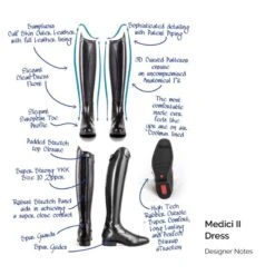 Tredstep Medici II Dress Boot - Black -Equestrian Supplies Shop 523646 800 800