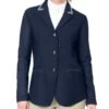 Ovation Women's Signature AirFlex Coat W/Contrast Collar - Navy/Grey -Equestrian Supplies Shop 529458 800 800