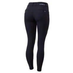 B Vertigo Women's Davina Knee Patch Breeches - Dark Navy