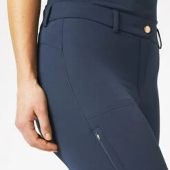 Horze Women's Anna Summer Full Seat Breeches W/Phone Pocket - Obscure Night Dark Blue 8 Horze Women's Anna Summer Full Seat Breeches W/Phone Pocket - Obscure Night Dark Blue -Equestrian Supplies Shop 530841 800 800