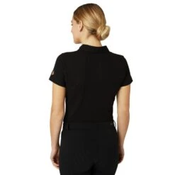 Horze Women's Lia Organic Cotton Polo - Black -Equestrian Supplies Shop 531650 800 800
