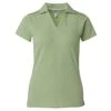 Horze Women's Kia V Neck Polo - Foam Green -Equestrian Supplies Shop 532047 800 800