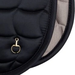 Horze Houston Fleece Wither Dressage Saddle Pad - Dark Navy -Equestrian Supplies Shop 533164 800 800