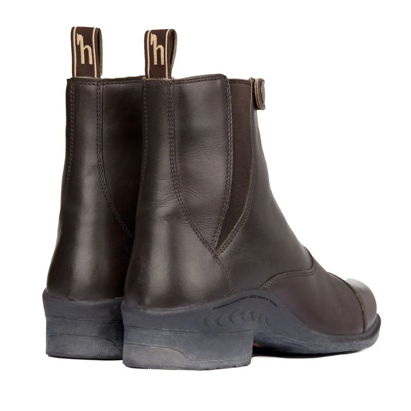 Horze Women's Rose Front Zip Paddock Boots - Dark Brown 5 Horze Women's Rose Front Zip Paddock Boots - Dark Brown - Image 3