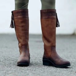 B Vertigo Women's Amelia Waterproof Country Boots - Dark Brown -Equestrian Supplies Shop 533747 800 800