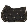 Back On Track Nights Collection A/P Saddle Pad - Black