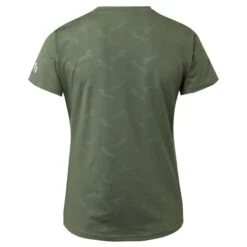 Horze Women's Nina Technical T-Shirt W/Horse Prints - Olivine Green 13 Horze Women's Nina Technical T-Shirt W/Horse Prints - Olivine Green -Equestrian Supplies Shop 542915 800 800