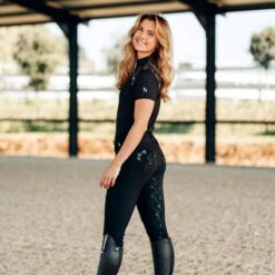 Horze Women's Kaitlin Full Seat Breeches - After Dark Brown -Equestrian Supplies Shop 543048 800 800