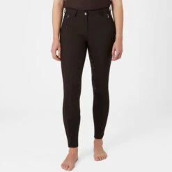 Horze Women's Kaitlin Full Seat Breeches - After Dark Brown -Equestrian Supplies Shop 543050 800 800
