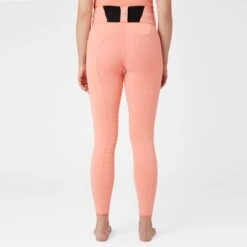 Horze Women's Minka Flex Firming Full Seat Breeches - Peach Amber Pink -Equestrian Supplies Shop 543173 800 800