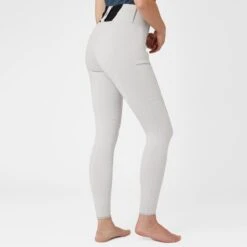 Horze Women's Minka Flex Firming Full Seat Breeches - Pebble Grey 10 Horze Women's Minka Flex Firming Full Seat Breeches - Pebble Grey -Equestrian Supplies Shop 543579 800 800