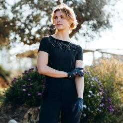 B Vertigo Women's Cooling Lace Riding Gloves - Dark Navy 9 B Vertigo Women's Cooling Lace Riding Gloves - Dark Navy -Equestrian Supplies Shop 544609 800 800