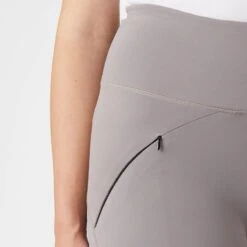 Horze Women's Danica High Waist Tights With Mesh Insert - Zinc -Equestrian Supplies Shop 548158 800 800