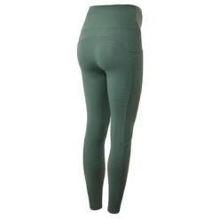 Horze Women's Ginny Maternity Full Seat Tights - Cilantro Green -Equestrian Supplies Shop 548327 800 800