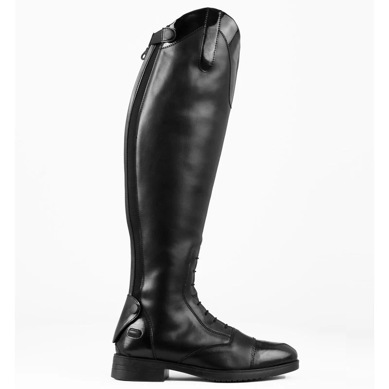 Horze Women's Cleo Shiny Top Field Boots - Black 7 Horze Women's Cleo Shiny Top Field Boots - Black - Image 5