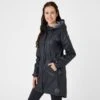 Horze Women's Dania Rain Coat W/Jersey Knit Lining - Dark Navy -Equestrian Supplies Shop 549666 800 800