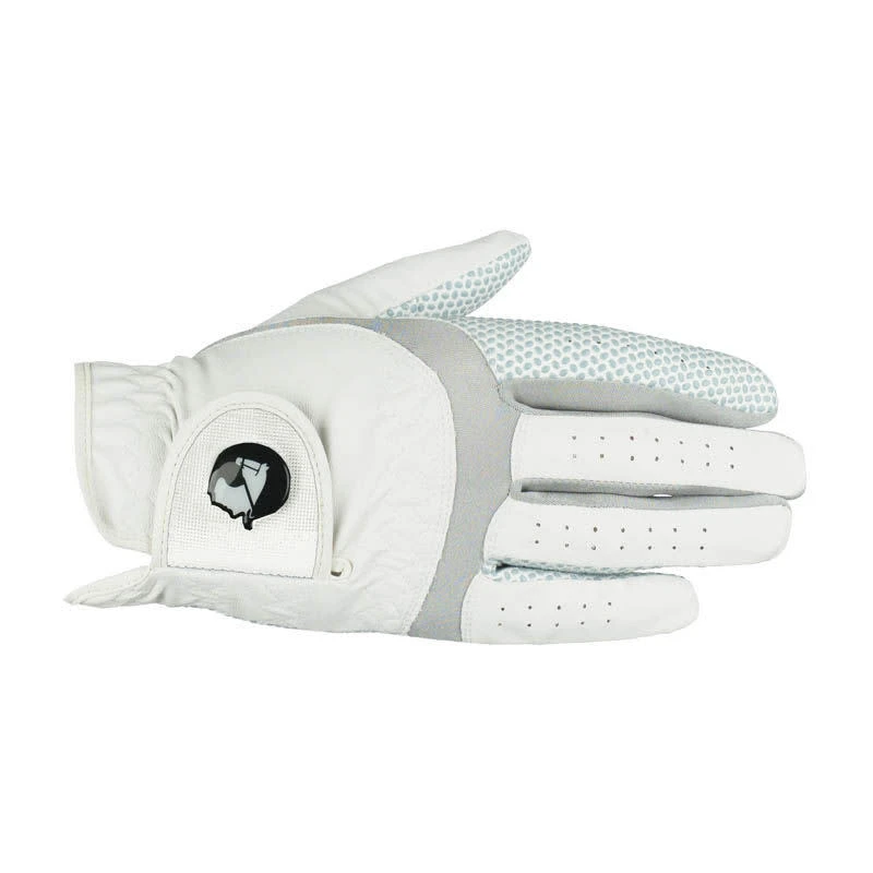 Finntack Norte Synthetic Leather Gloves - White/Grey 3 Finntack Norte Synthetic Leather Gloves - White/Grey
