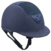 IRH IR4G XLT Helmet - Navy Amara Suede/Gloss Navy Frame -Equestrian Supplies Shop 555023 800 800