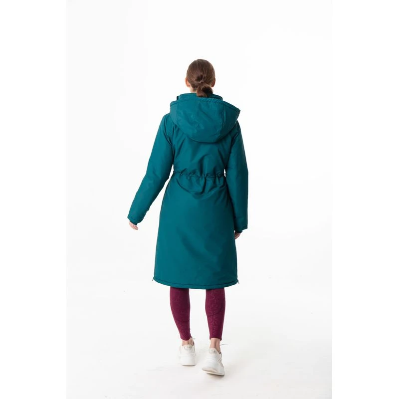 Horseware Women's Equi Eco Technical Coat - Galactic Teal 4 Horseware Women's Equi Eco Technical Coat - Galactic Teal - Image 2