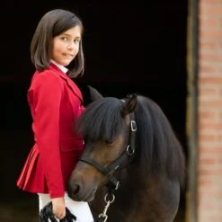 Cavalliera Kids' I Love Crystals Show Jacket - Ruby Red/Silver -Equestrian Supplies Shop 558819 800 800