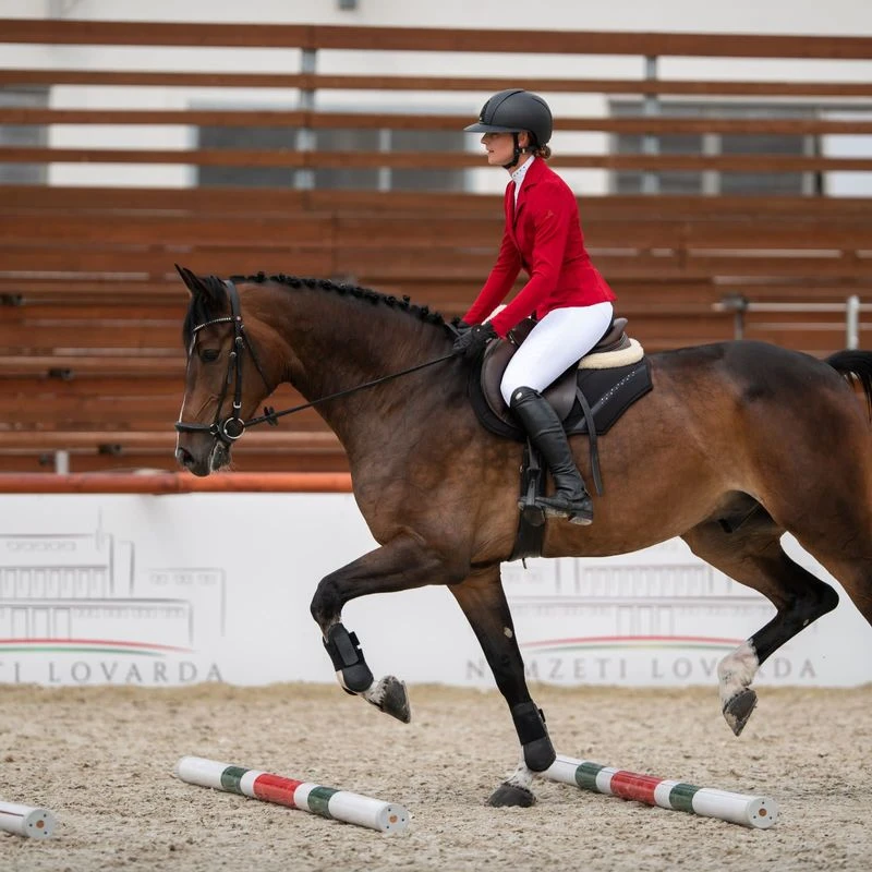 Cavalliera Women's Primetime Show Jacket - Ruby Red 6 Cavalliera Women's Primetime Show Jacket - Ruby Red - Image 4