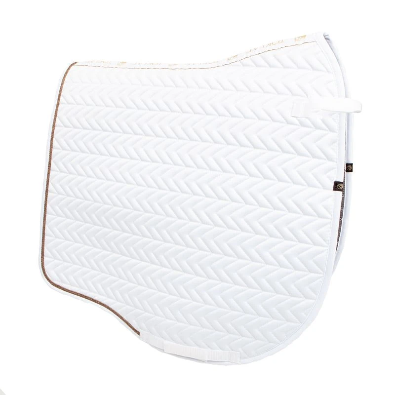 Toklat Tango Chevron Dressage Pad - White 3 Toklat Tango Chevron Dressage Pad - White