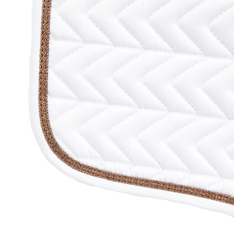 Toklat Tango Chevron Dressage Pad - White 4 Toklat Tango Chevron Dressage Pad - White - Image 2