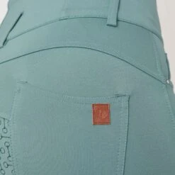 Horze Women's Tara Full Seat Breeches - Arctic Blue -Equestrian Supplies Shop 563378 800 800