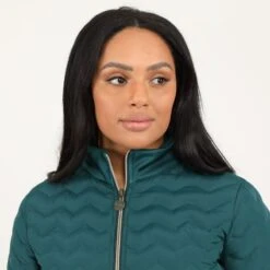 Shires Aubrion Women's Regent Light Jacket - Dark Green -Equestrian Supplies Shop 563751 800 800