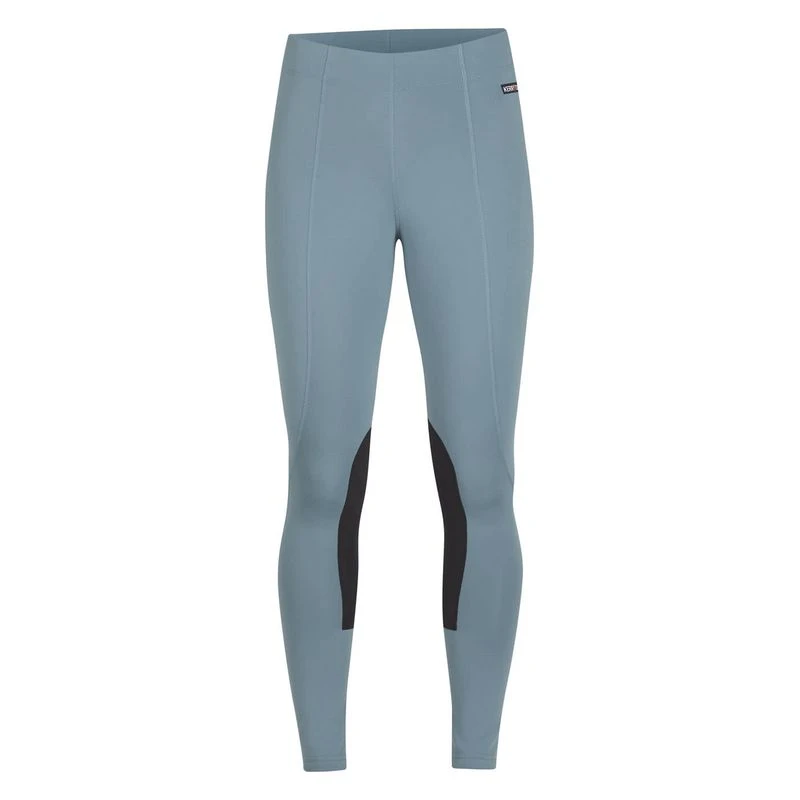 Kerrits Women's Flow Rise Knee Patch Performance Tights - Seaglass 3 Kerrits Women's Flow Rise Knee Patch Performance Tights - Seaglass