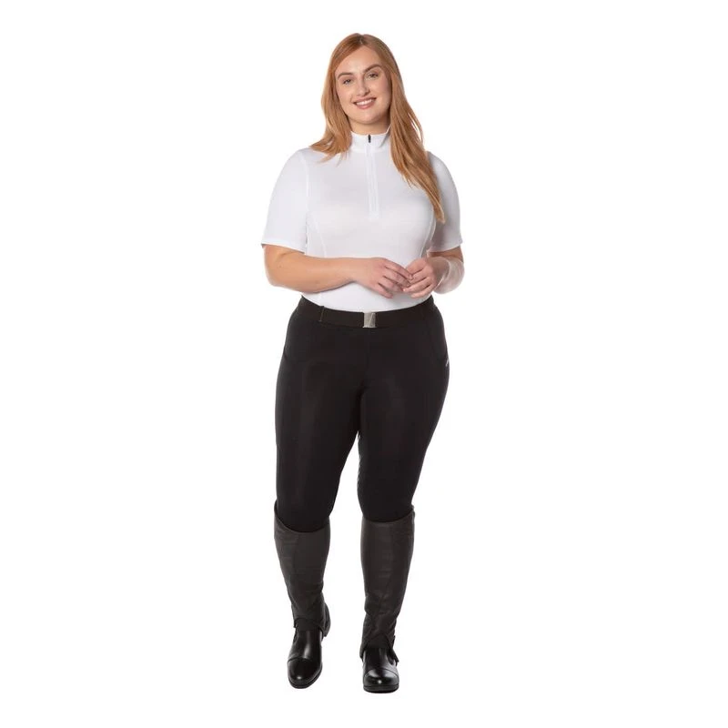 Kerrits Women's Ice Fil Full Seat Tech Tights - Black 6 Kerrits Women's Ice Fil Full Seat Tech Tights - Black - Image 4