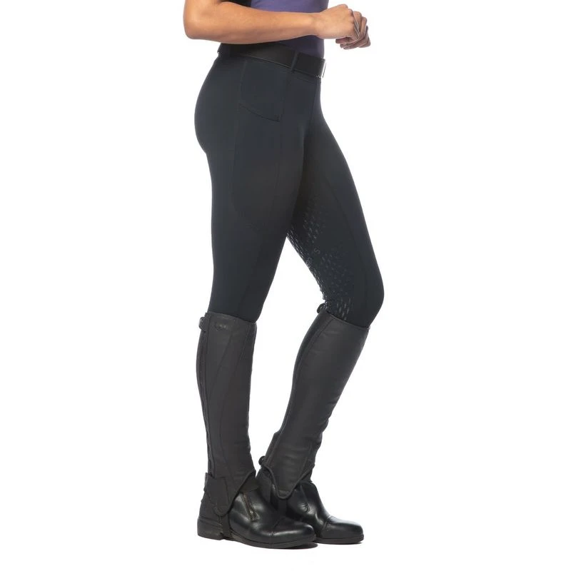 Kerrits Women's Ice Fil Full Seat Tech Tights - Black 7 Kerrits Women's Ice Fil Full Seat Tech Tights - Black - Image 5
