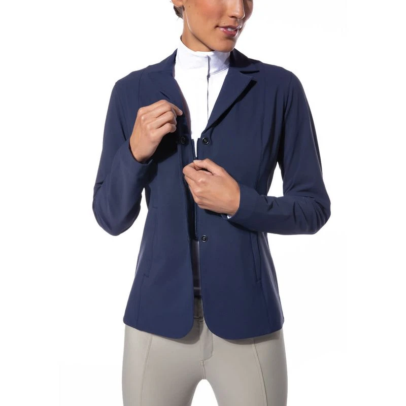 Kerrits Women's Stretch Competitor Koat 3 Snap - Navy 6 Kerrits Women's Stretch Competitor Koat 3 Snap - Navy - Image 4