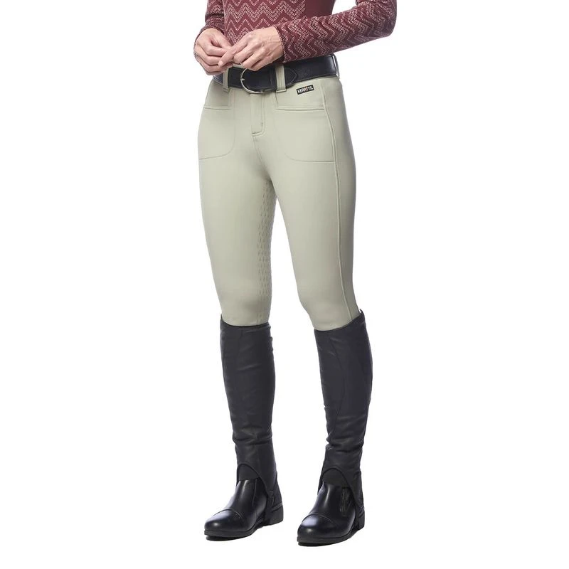 Kerrits Women's 3-Season Tailored Full Seat Breeches - Sand 5 Kerrits Women's 3-Season Tailored Full Seat Breeches - Sand - Image 3