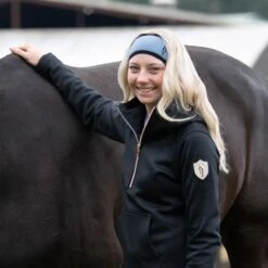 Irideon Chinchillaaah Headband - Blueprint -Equestrian Supplies Shop 572398 800 800