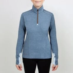 Irideon Kids' Radiant 1/2 Zip Top - Blueprint