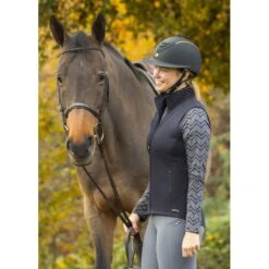 Kerrits Women's Transition Stretch Fleece Vest - Black -Equestrian Supplies Shop 573615 800 800