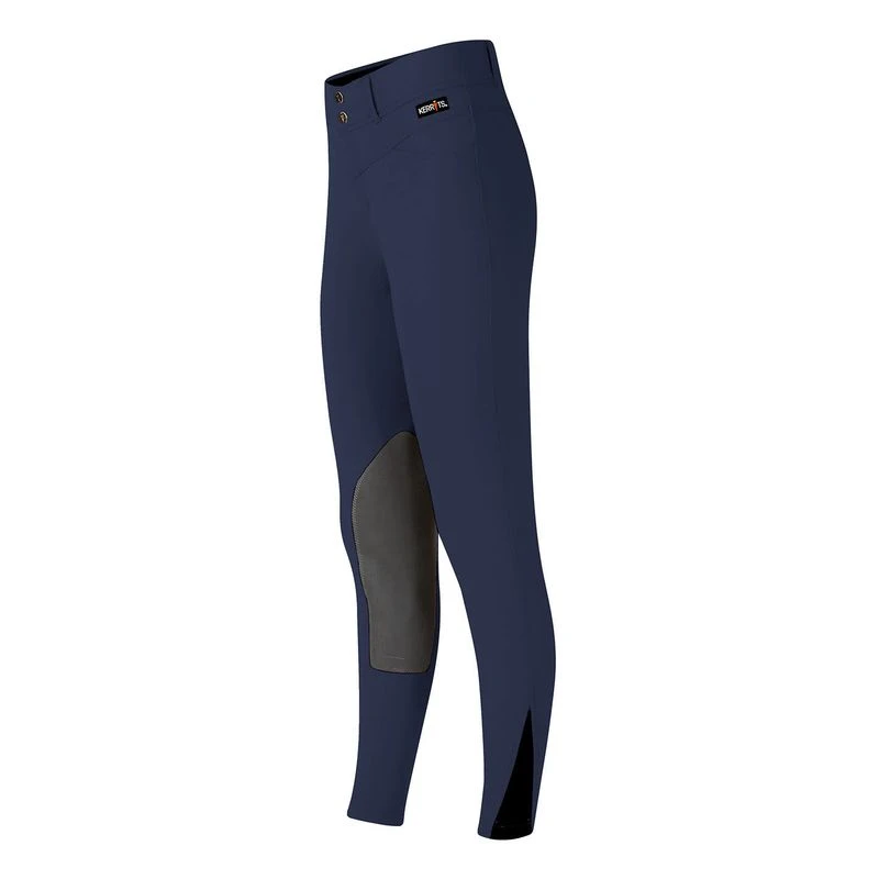Kerrits Kids' Crossover II Knee Patch Breeches - Navy 4 Kerrits Kids' Crossover II Knee Patch Breeches - Navy - Image 2