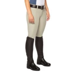 Kerrits Women's Affinity Ice Fil Knee Patch Breeches - Sand -Equestrian Supplies Shop 576336 800 800