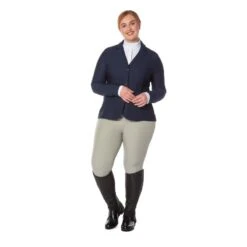 Kerrits Women's Affinity Ice Fil Knee Patch Breeches - Sand -Equestrian Supplies Shop 576337 800 800