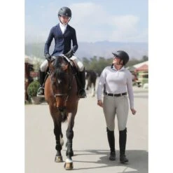 Kerrits Kids' Affinity Ice Fil Knee Patch Breeches - Sand -Equestrian Supplies Shop 576839 800 800