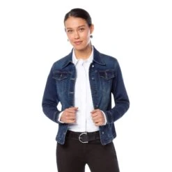 EQL Women's In Motion Jean Jacket - Midnight Wash -Equestrian Supplies Shop 580251 800 800