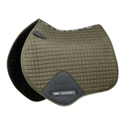 Weatherbeeta Prime Jump Shaped Saddle Pad - Olive