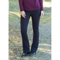 EQL Women's Warm Up Bootcut Tight - Black -Equestrian Supplies Shop 581829 800 800
